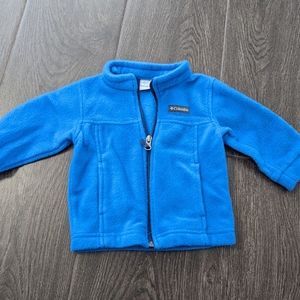 Columbia fleece jacket, 6-12m